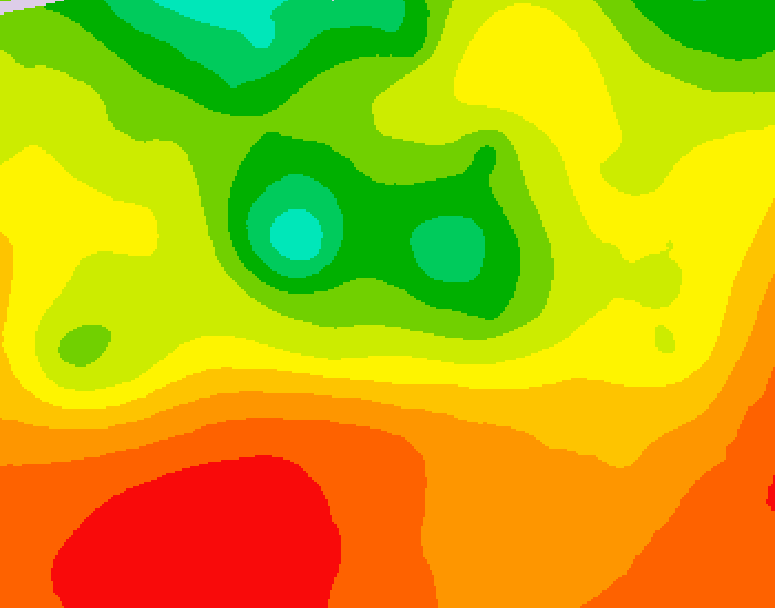 GDPS 500 millibar geopotential height 192 hour forecast chart for Canada based on 2026/07/24 1200Z data