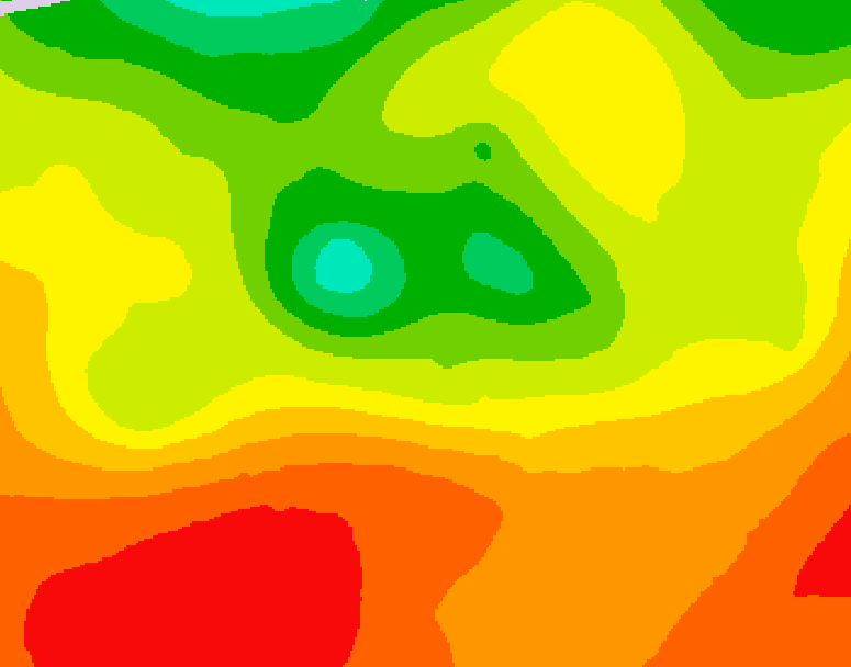 GDPS 500 millibar geopotential height 204 hour forecast chart for Canada based on 2026/07/24 1200Z data