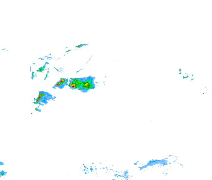 Weather radar data valid at 2026/07/24 23:12 UTC