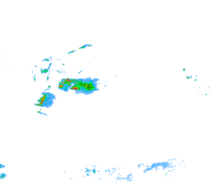 Weather radar data valid at 2026/07/24 23:42 UTC