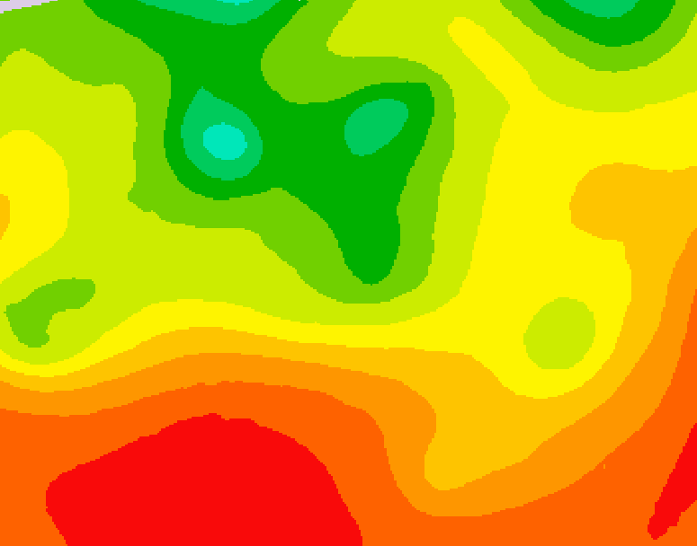 GDPS 500 millibar geopotential height 168 hour forecast chart for Canada based on 2026/07/25 0000Z data