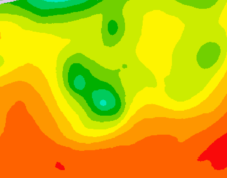 GDPS 500 millibar geopotential height 240 hour forecast chart for Canada based on 2026/07/25 0000Z data