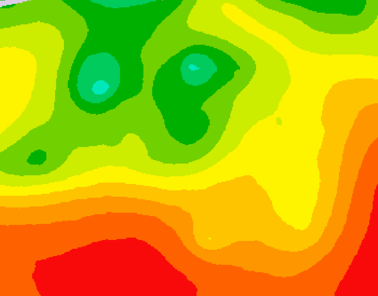 GDPS 500 millibar geopotential height 144 hour forecast chart for Canada based on 2026/07/25 1200Z data