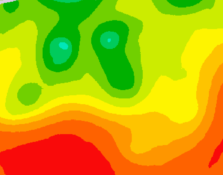 GDPS 500 millibar geopotential height 162 hour forecast chart for Canada based on 2026/07/25 1200Z data