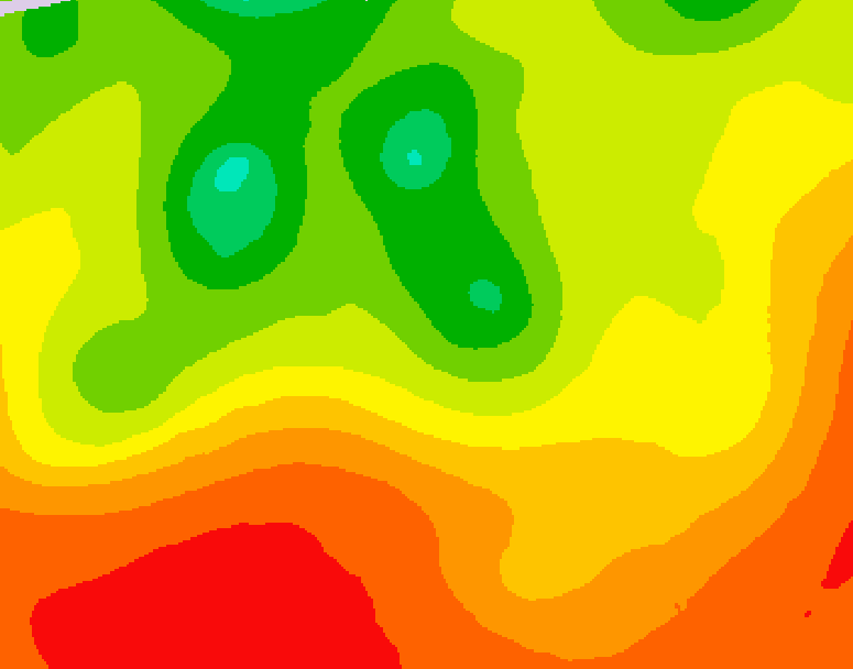 GDPS 500 millibar geopotential height 168 hour forecast chart for Canada based on 2026/07/25 1200Z data