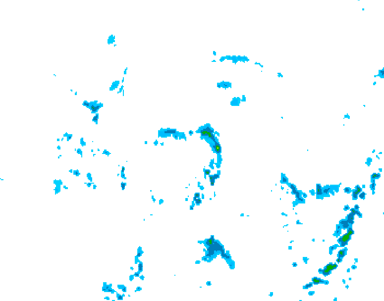 GDPS precipitation 144 hour forecast chart for Canada based on 2026/07/25 0000Z data