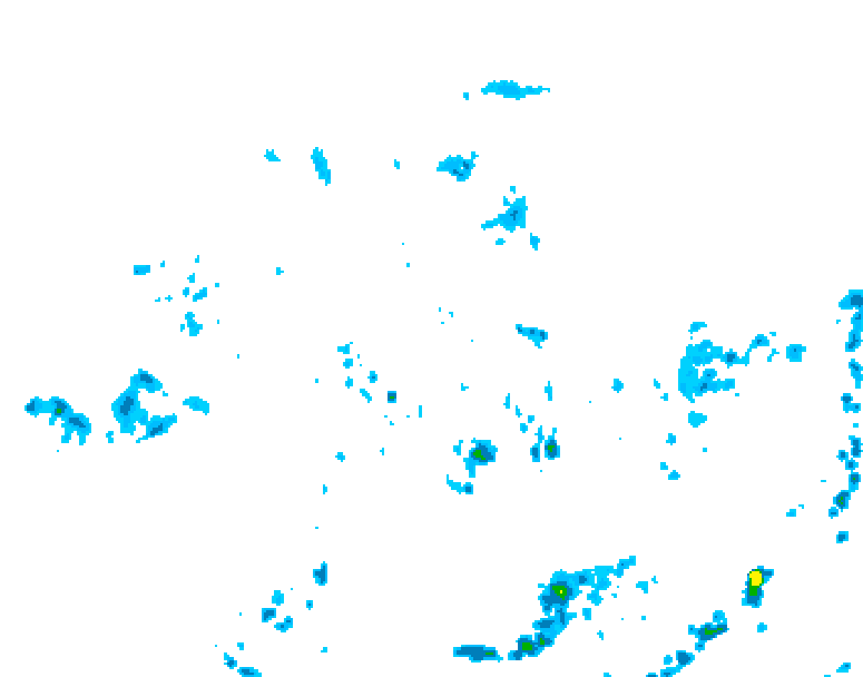 GDPS precipitation 168 hour forecast chart for Canada based on 2026/07/25 0000Z data