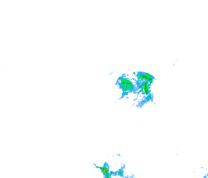 Weather radar data valid at 2026/07/25 12:54 UTC
