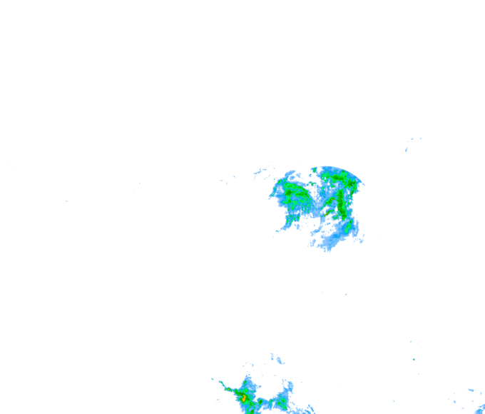 Weather radar data valid at 2026/07/25 13:00 UTC