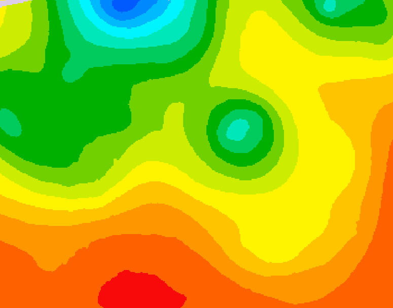 GDPS 500 millibar geopotential height 072 hour forecast chart for Canada based on 2026/07/26 0000Z data
