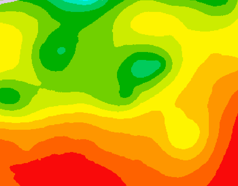GDPS 500 millibar geopotential height 120 hour forecast chart for Canada based on 2026/07/26 0000Z data