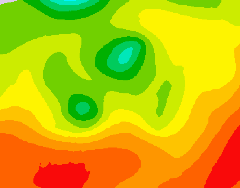 GDPS 500 millibar geopotential height 192 hour forecast chart for Canada based on 2026/07/26 0000Z data