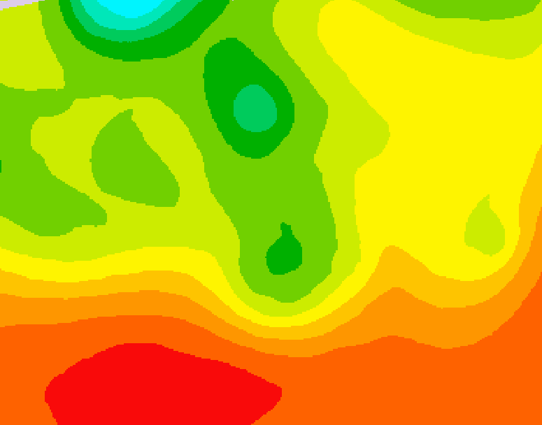 GDPS 500 millibar geopotential height 234 hour forecast chart for Canada based on 2026/07/26 0000Z data