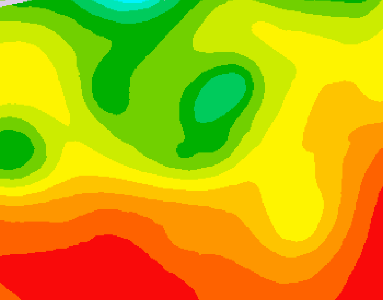 GDPS 500 millibar geopotential height 114 hour forecast chart for Canada based on 2026/07/26 1200Z data