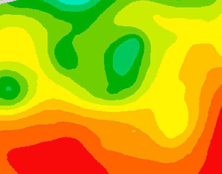 GDPS 500 millibar geopotential height 120 hour forecast chart for Canada based on 2026/07/26 1200Z data