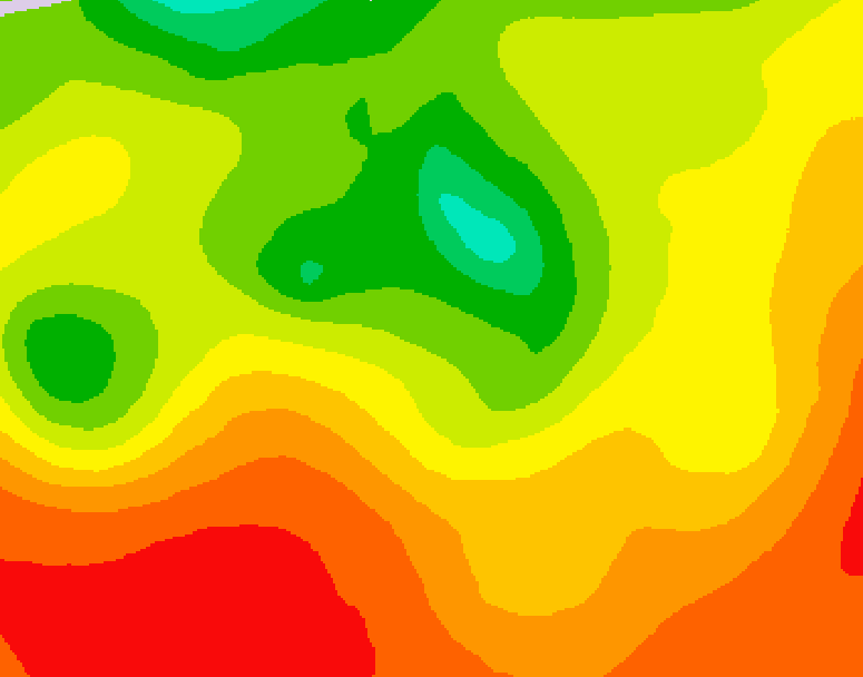 GDPS 500 millibar geopotential height 144 hour forecast chart for Canada based on 2026/07/26 1200Z data