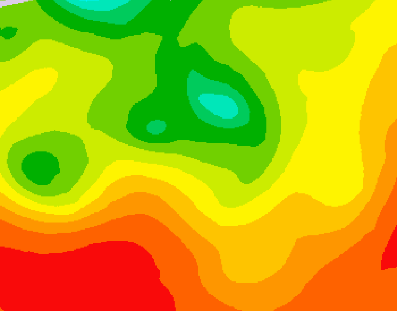 GDPS 500 millibar geopotential height 150 hour forecast chart for Canada based on 2026/07/26 1200Z data