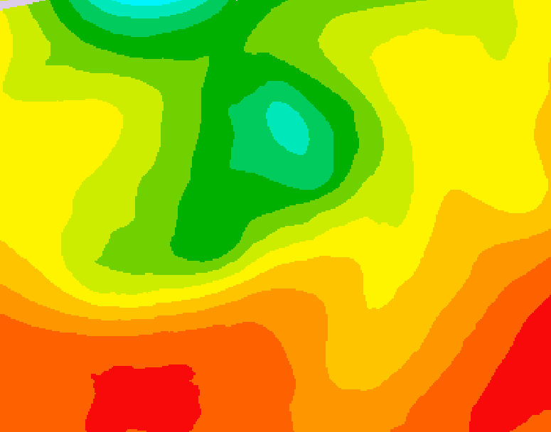 GDPS 500 millibar geopotential height 180 hour forecast chart for Canada based on 2026/07/26 1200Z data