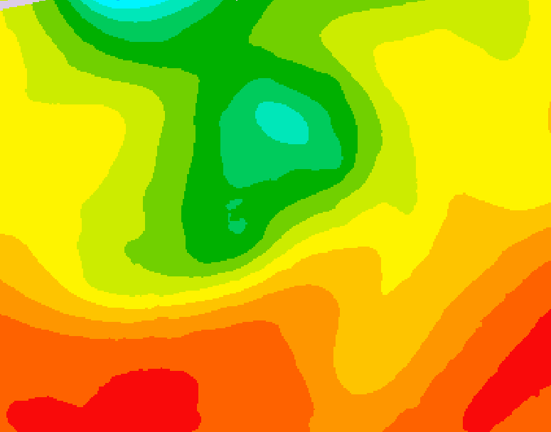 GDPS 500 millibar geopotential height 186 hour forecast chart for Canada based on 2026/07/26 1200Z data