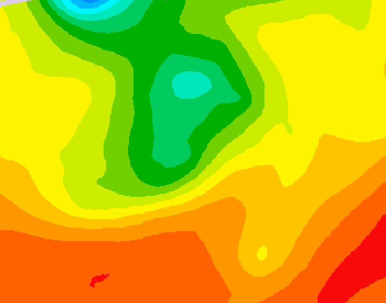 GDPS 500 millibar geopotential height 192 hour forecast chart for Canada based on 2026/07/26 1200Z data