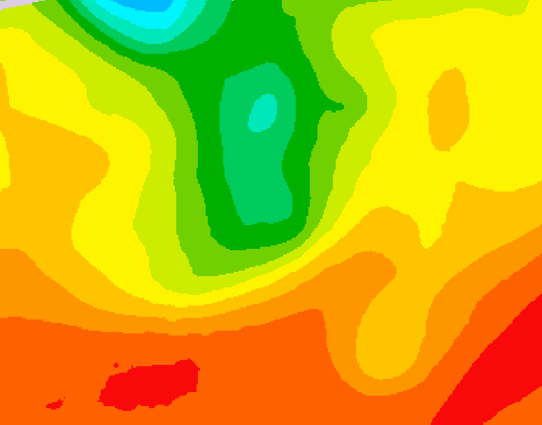 GDPS 500 millibar geopotential height 204 hour forecast chart for Canada based on 2026/07/26 1200Z data