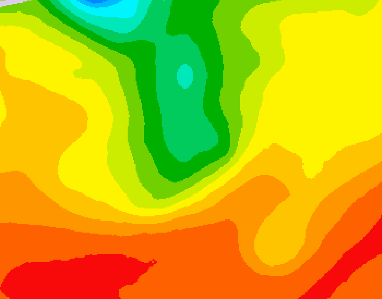 GDPS 500 millibar geopotential height 210 hour forecast chart for Canada based on 2026/07/26 1200Z data