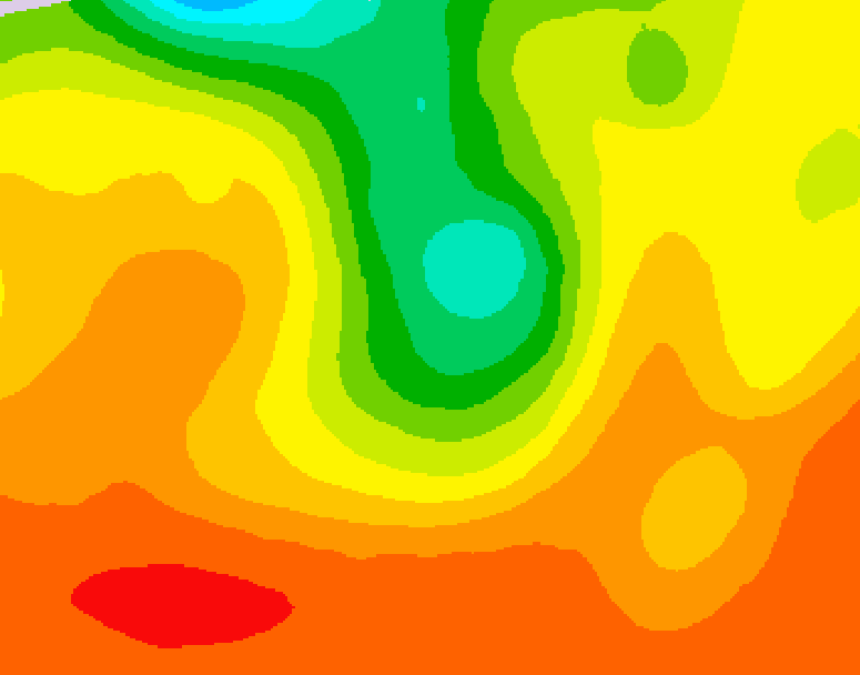 GDPS 500 millibar geopotential height 240 hour forecast chart for Canada based on 2026/07/26 1200Z data