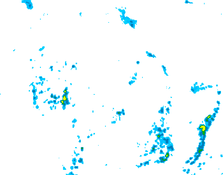 GDPS precipitation 072 hour forecast chart for Canada based on 2026/07/26 0000Z data
