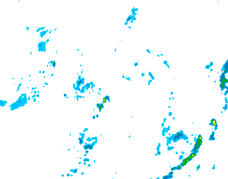 GDPS precipitation 096 hour forecast chart for Canada based on 2026/07/26 0000Z data