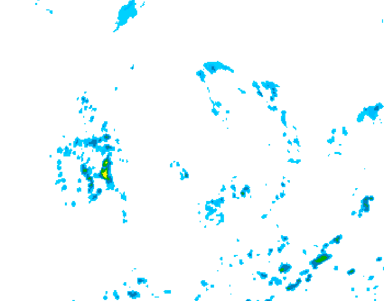 GDPS precipitation 168 hour forecast chart for Canada based on 2026/07/26 0000Z data