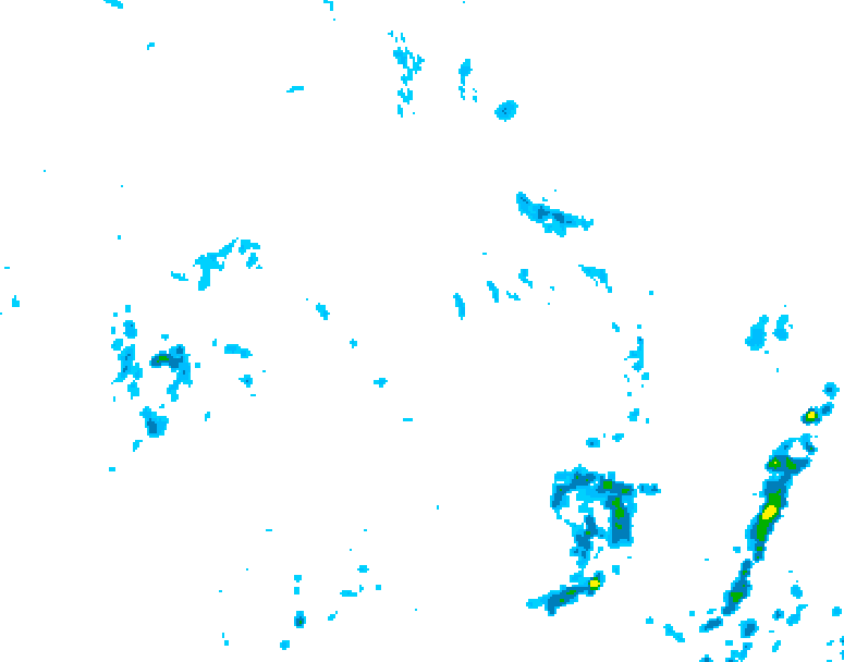 GDPS precipitation 054 hour forecast chart for Canada based on 2026/07/26 1200Z data