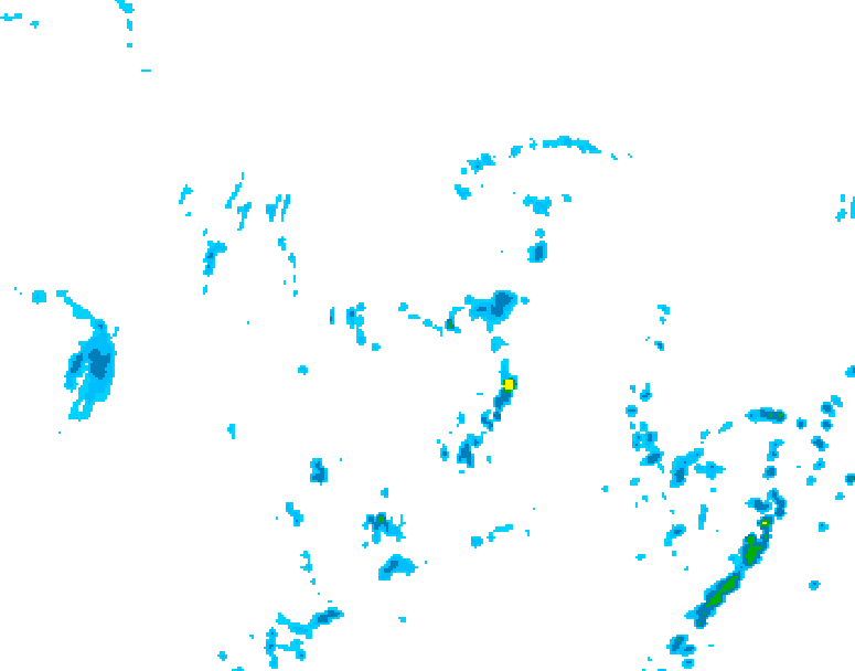 GDPS precipitation 108 hour forecast chart for Canada based on 2026/07/26 1200Z data