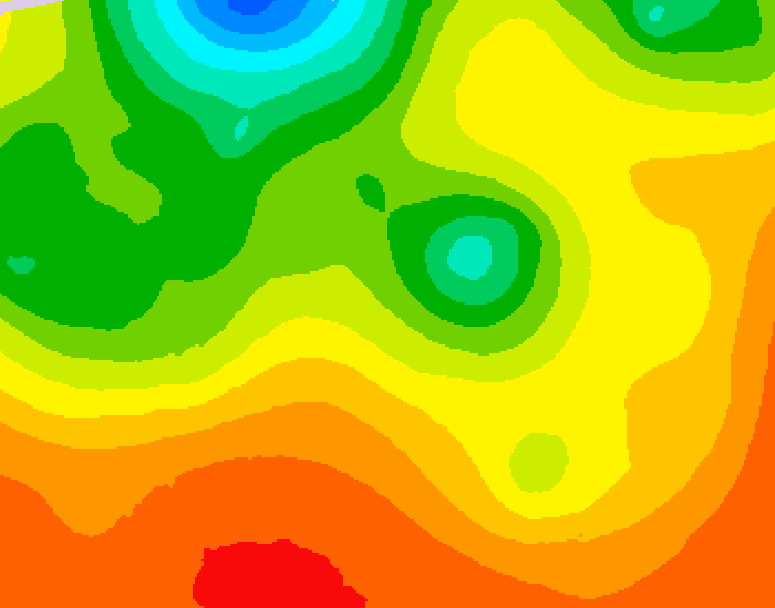 GDPS 500 millibar geopotential height 048 hour forecast chart for Canada based on 2026/07/27 0000Z data