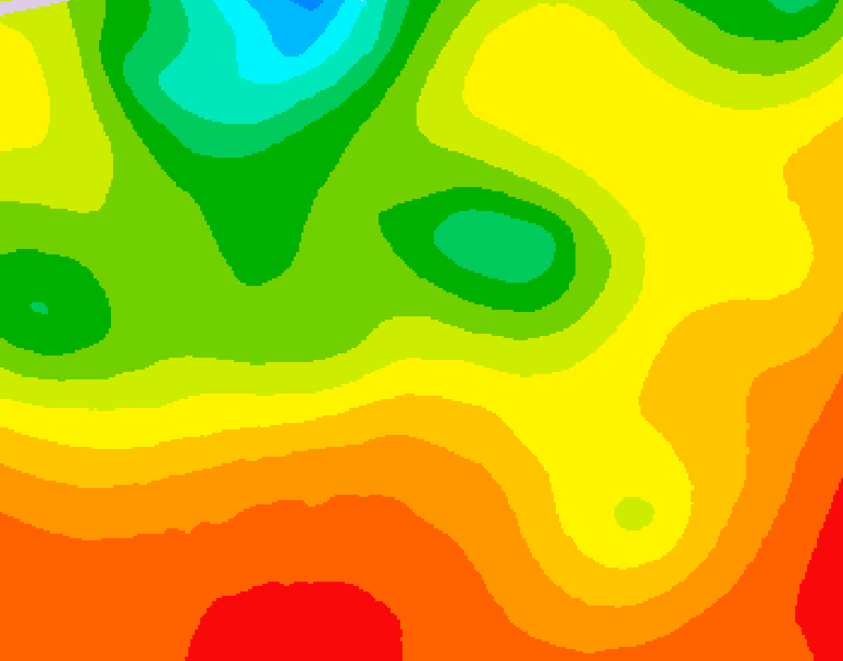 GDPS 500 millibar geopotential height 072 hour forecast chart for Canada based on 2026/07/27 0000Z data