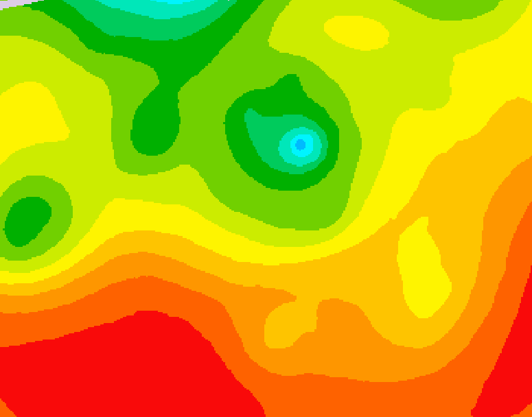 GDPS 500 millibar geopotential height 120 hour forecast chart for Canada based on 2026/07/27 0000Z data