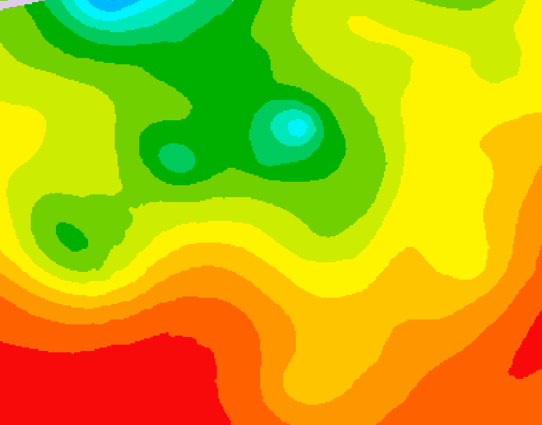 GDPS 500 millibar geopotential height 144 hour forecast chart for Canada based on 2026/07/27 0000Z data