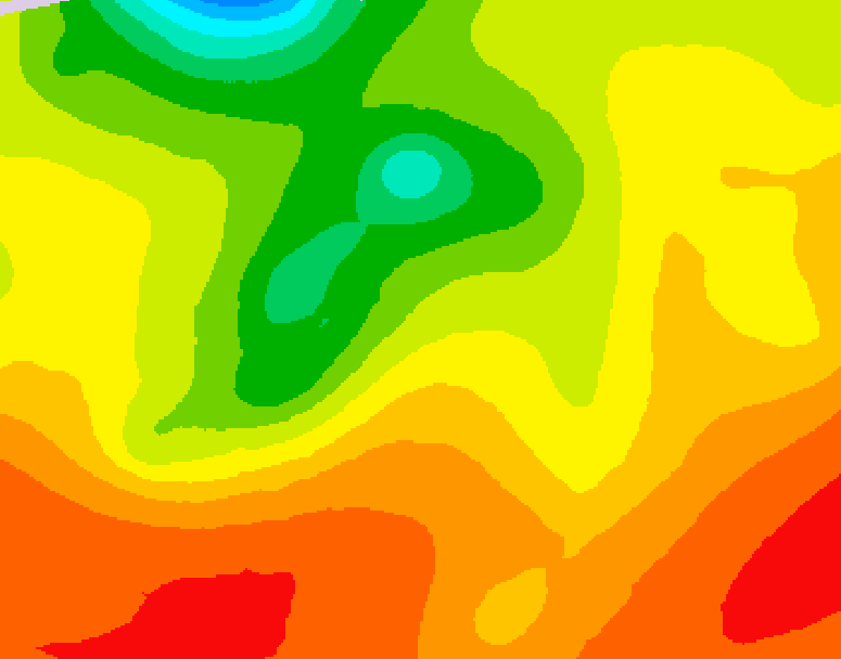 GDPS 500 millibar geopotential height 168 hour forecast chart for Canada based on 2026/07/27 0000Z data