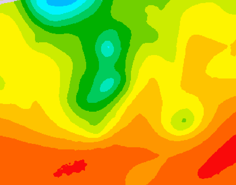 GDPS 500 millibar geopotential height 192 hour forecast chart for Canada based on 2026/07/27 0000Z data