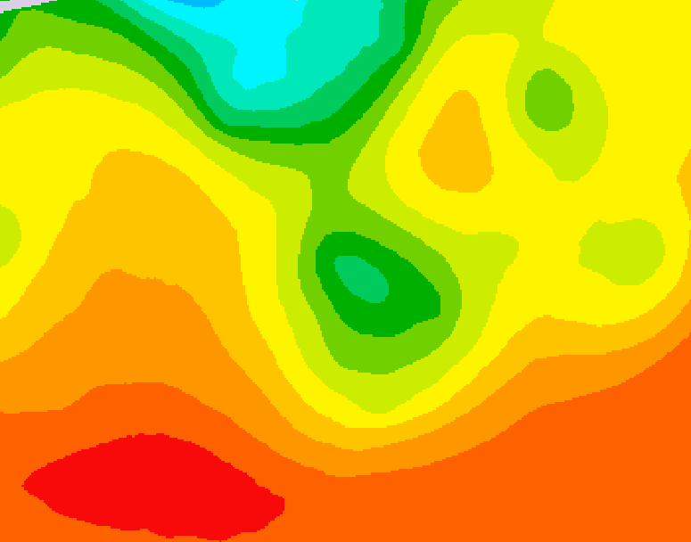 GDPS 500 millibar geopotential height 240 hour forecast chart for Canada based on 2026/07/27 0000Z data
