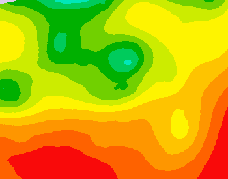 GDPS 500 millibar geopotential height 084 hour forecast chart for Canada based on 2026/07/27 1200Z data
