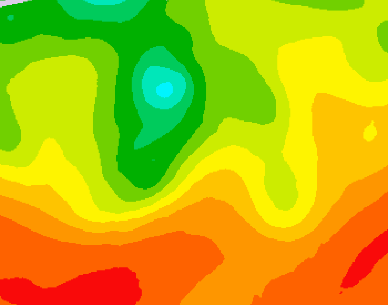 GDPS 500 millibar geopotential height 162 hour forecast chart for Canada based on 2026/07/27 1200Z data