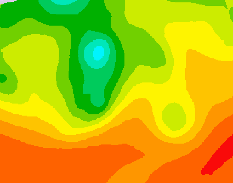 GDPS 500 millibar geopotential height 168 hour forecast chart for Canada based on 2026/07/27 1200Z data
