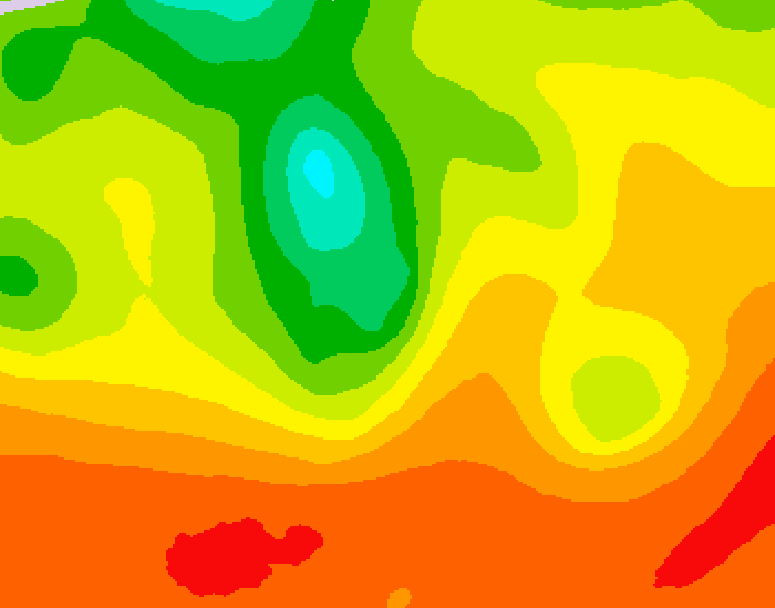 GDPS 500 millibar geopotential height 180 hour forecast chart for Canada based on 2026/07/27 1200Z data