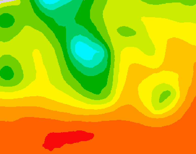 GDPS 500 millibar geopotential height 192 hour forecast chart for Canada based on 2026/07/27 1200Z data