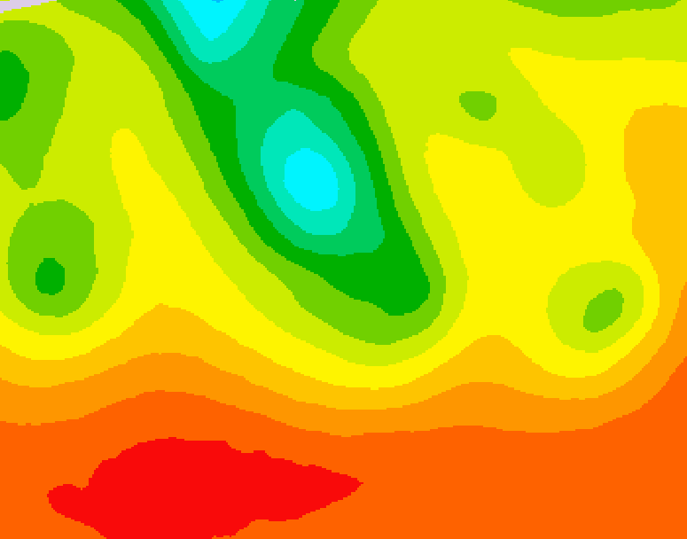 GDPS 500 millibar geopotential height 210 hour forecast chart for Canada based on 2026/07/27 1200Z data