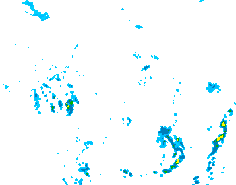 GDPS precipitation 048 hour forecast chart for Canada based on 2026/07/27 0000Z data