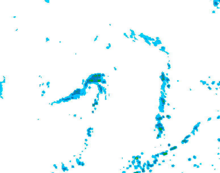 GDPS precipitation 168 hour forecast chart for Canada based on 2026/07/27 0000Z data