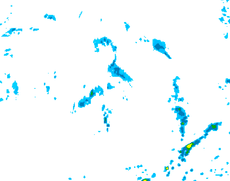 GDPS precipitation 162 hour forecast chart for Canada based on 2026/07/27 1200Z data
