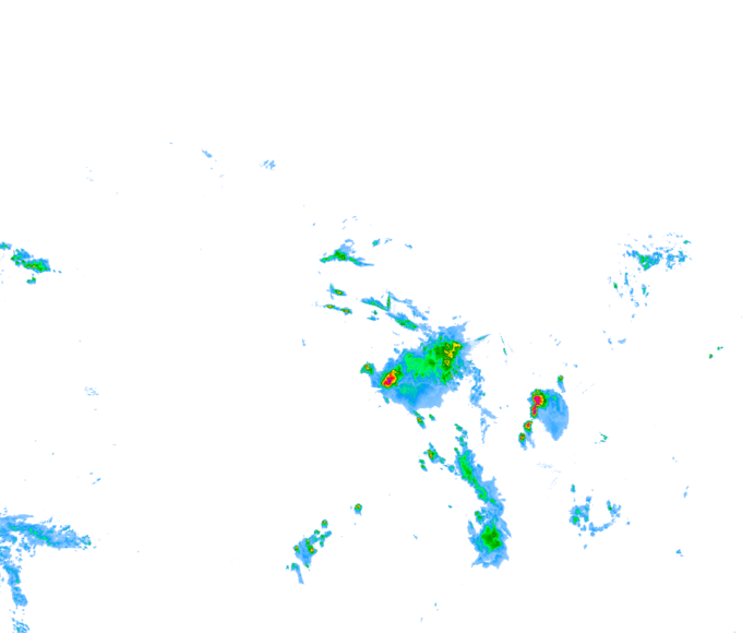 Weather radar data valid at 2026/07/27 14:06 UTC