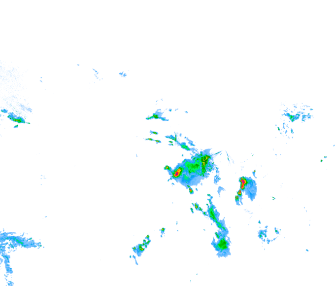 Weather radar data valid at 2026/07/27 14:18 UTC